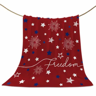 Patriotic Freedom Blanket for Your Fourth of July Nights