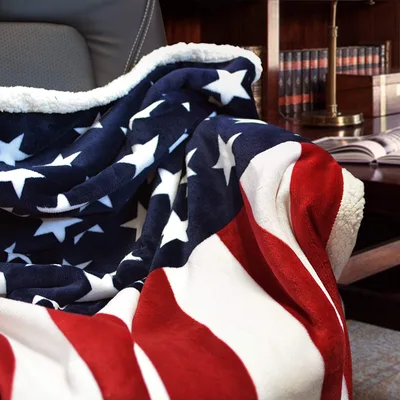 American Flag Blanket for Patriotic Cozy Nights