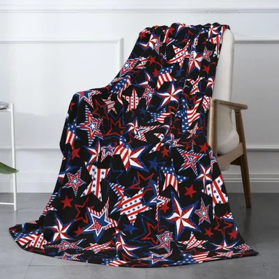 American Stars Blanket for Patriotic Cozy Nights