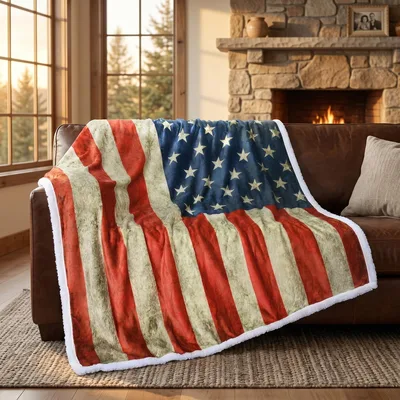 Weathered Stars and Stripes Edition Blanket Guide