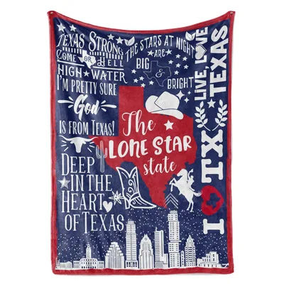 Lone Star State Texas Blanket: A Tribute to Texan Pride and Culture