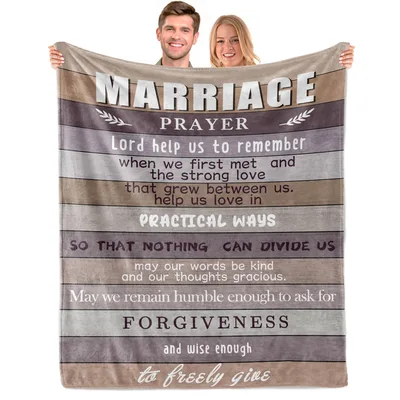 Wedding Blessing Blanket: A Prayer for Two Hearts