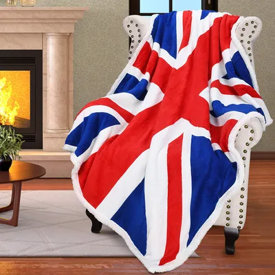 Union Jack Blanket for Flag Lovers and Anglophiles