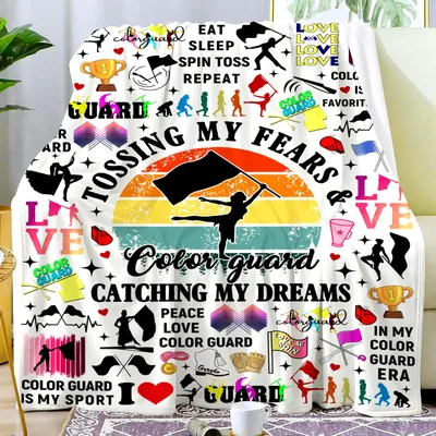 Color Guard Blanket: Tossing Fears, Catching Dreams