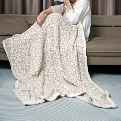 Leopard Print Pattern Blanket No. 20