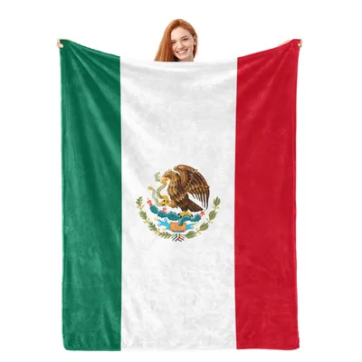 Mexican Blanket Art: A Classic Flag Design for Your Home