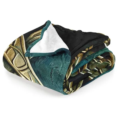 Celtic Knot Pattern Blanket No. 2: Ancient Intertwined Art Design
