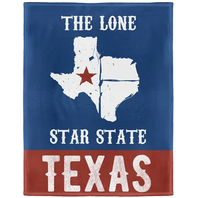 Star Map Blanket: Lone Star State Texas Design for Home Decor