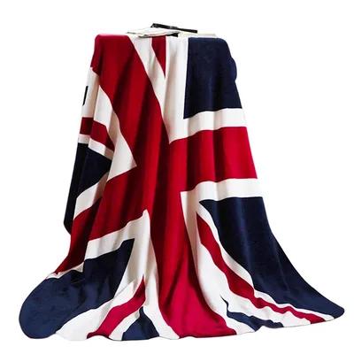British Union Jack Flag Blanket No. 2