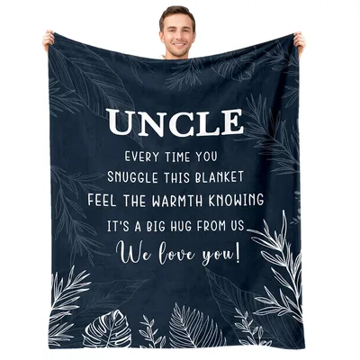 Uncle Hug Blanket: A Warm Note for Your Favorite Uncle