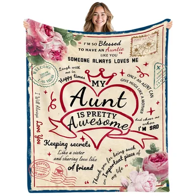 I'm So Blessed Blanket for the Aunt Who Is Pretty Awesome