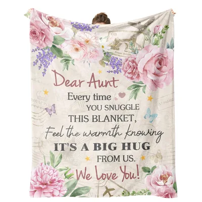 Dear Aunt Blanket: A Hug From Family for Her