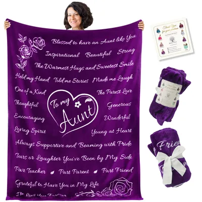 to my Aunt Blessed Blanket for the Aunt Who Shaped You