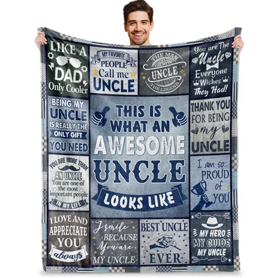 Awesome Uncle Blanket: A Cozy Tribute to Your Favorite Uncle