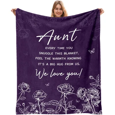 Auntie Love Blanket: A Hug From the Whole Family