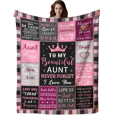 Beautiful Aunt Blanket: A Sweet Gift for Your Aunt