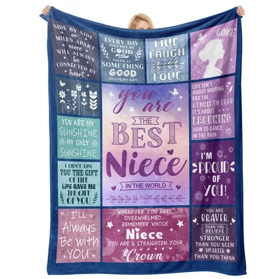 You Are the Best Niece Blanket for Your Favorite Girl