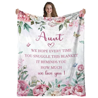 Aunt We Hope Every Blanket Gift for Her Heart