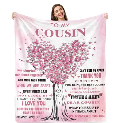 To My Cousin Heart Blanket: A Tree of Love for Distant Kin