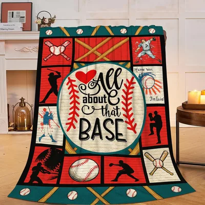 All About That Base Blanket: Baseball Fans' Throw