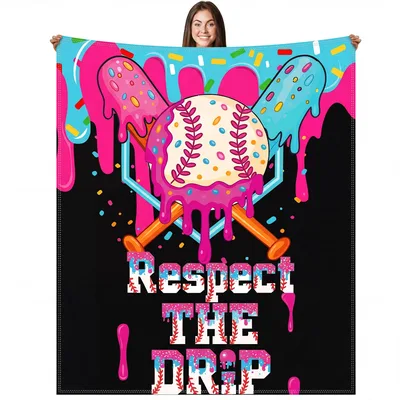Baseball Drip Blanket for Sweet Sports Fans