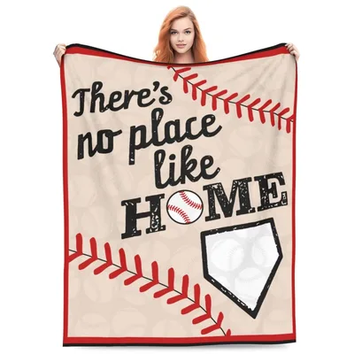 Baseball Home Plate Blanket: There’s No Place Like Home