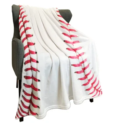 Baseball Stitch Pattern Blanket for Fans of the Diamond