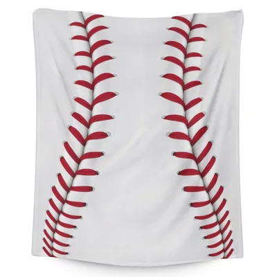 Baseball Stitch Design Blanket for Fans of the Diamond