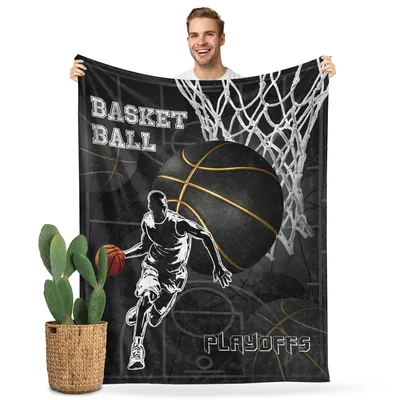 Basketball Playoffs Blanket for Hoop Fans