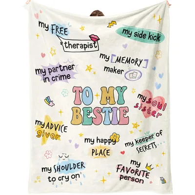 Soul Sister Blanket for Your Bestie Birthday Gift