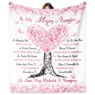 Mejor Amiga Blanket: A Spanish Love Note for Your Bestie