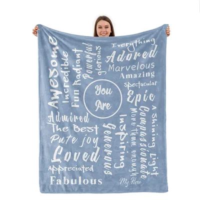 Encouraging Words Blanket for Your Favorite People