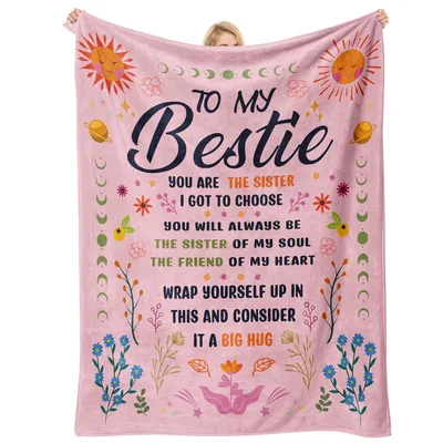 Bestie Hug Blanket: A Throw for Your Chosen Sister