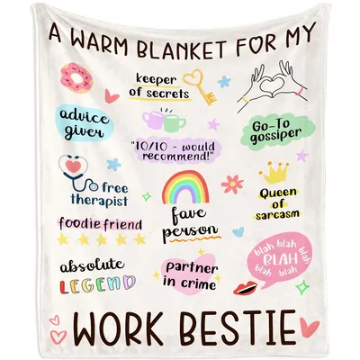 A Warm Blanket for My Work Bestie