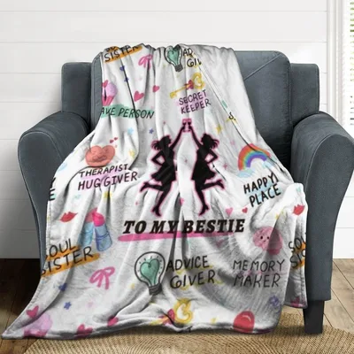 to My Bestie Secret Blanket for Your Closest Friend