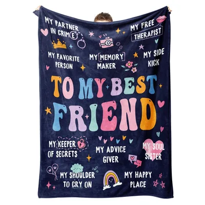 My Partner In Crime Blanket for the Friend Who Gets You