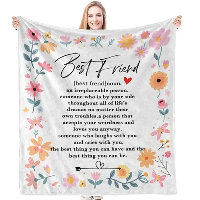 Best Friend Definition Blanket for Your Bestie
