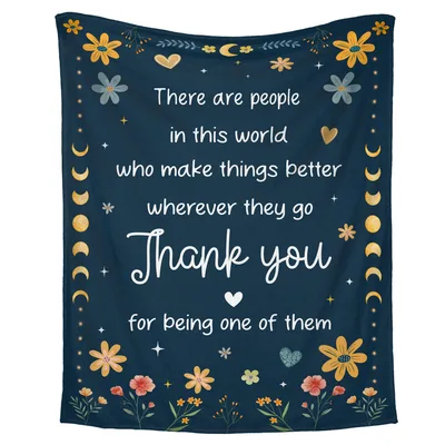 Appreciation Gift Blanket: A Thank You Throw for Someone Special