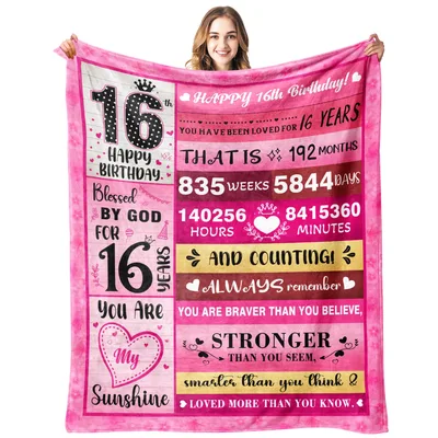 th Happy Birthday Blessed Blanket