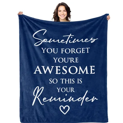 You're Awesome Blanket: A Gentle Reminder Throw