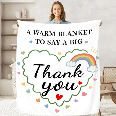 A Warm to Say Blanket: A Big Thank You Design for Appreciation