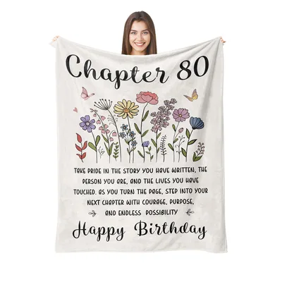Chapter 80 Happy Birthday Blanket for a Milestone Year