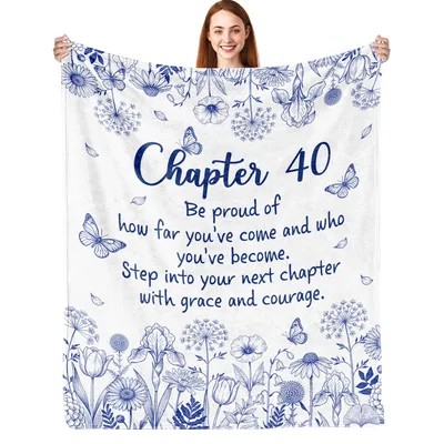Chapter 40 Birthday Blanket for a Milestone Year
