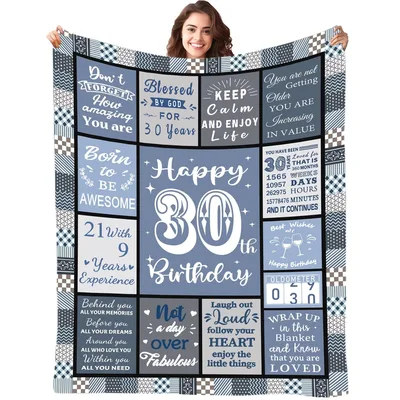Don't Forget How amazing Blanket for a 30th Birthday