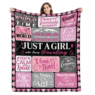 so much World Blanket for the Girl Who Loves to Travel