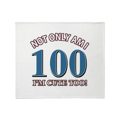 Not Only Blanket: 100th Birthday Design for Celebrating a Century