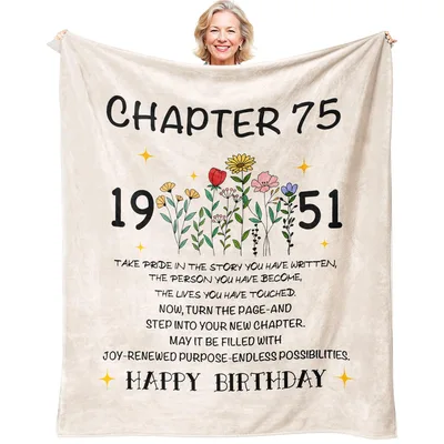 Chapter 75 Happy Birthday Blanket featuring 1951 birth year