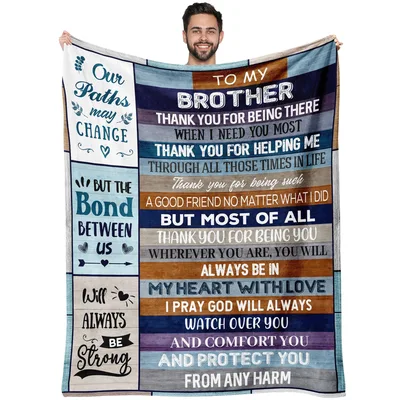 Brother Thank You Blanket: A Heartfelt Gift for Your Sibling