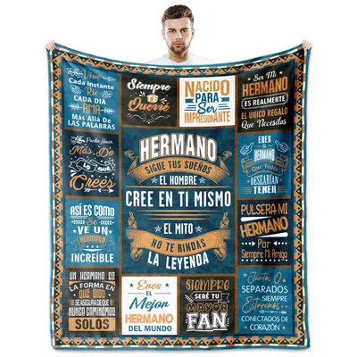 Vive Cada Instante Ríe Blanket for Your Brother
