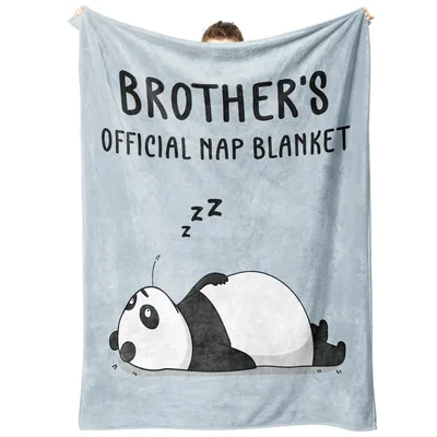 Napping Panda Blanket for Your Brother, 50-60 chars